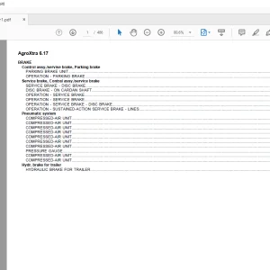Deutz Fahr AgroXtra 6.17 Parts Catalog Manual  - PDF DOWNLOAD