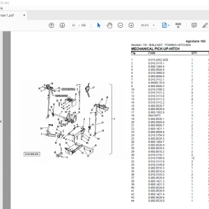 Deutz Fahr Agrofarm 100 Parts Catalog Manual  - PDF DOWNLOAD