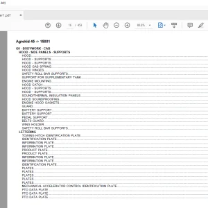 Deutz Fahr Agrokid 45 After 15001 Parts Catalog Manual - PDF DOWNLOAD