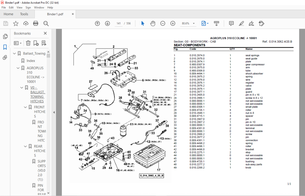 Deutz Fahr Agroplus Ecoline After Parts Catalog Manual Pdf