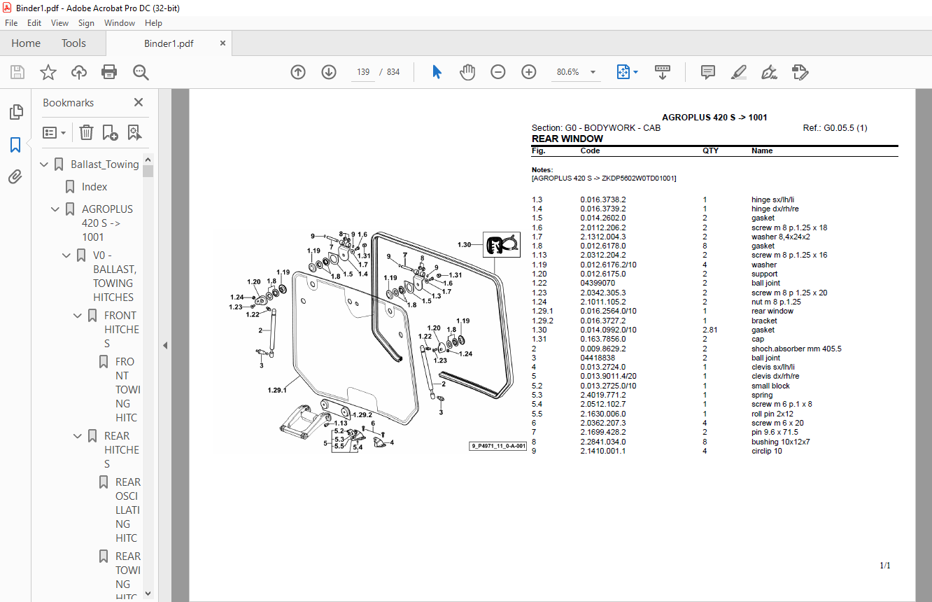 Deutz Fahr Agroplus S After Parts Catalog Manual Pdf Download Heydownloads Manual