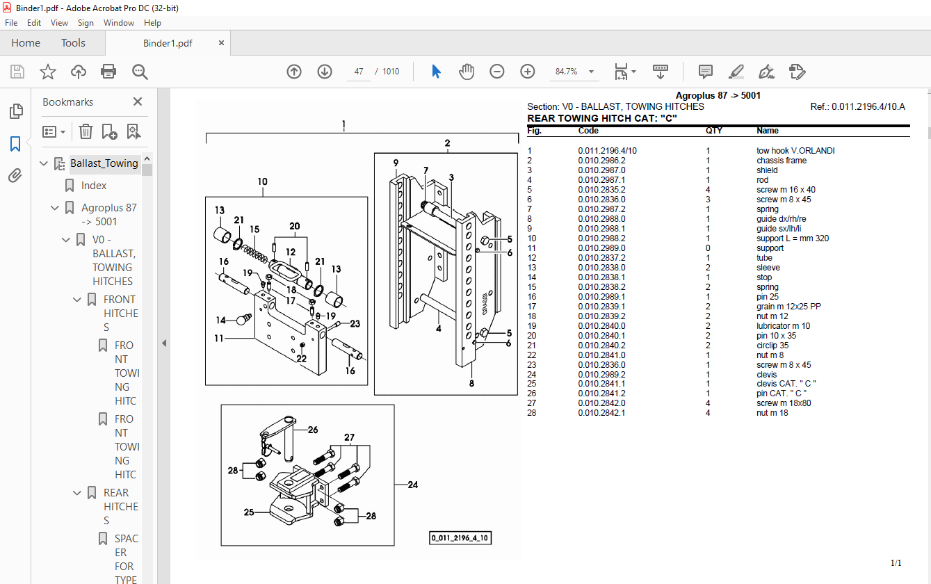 Deutz Fahr Agroplus After Parts Catalog Manual Pdf Download