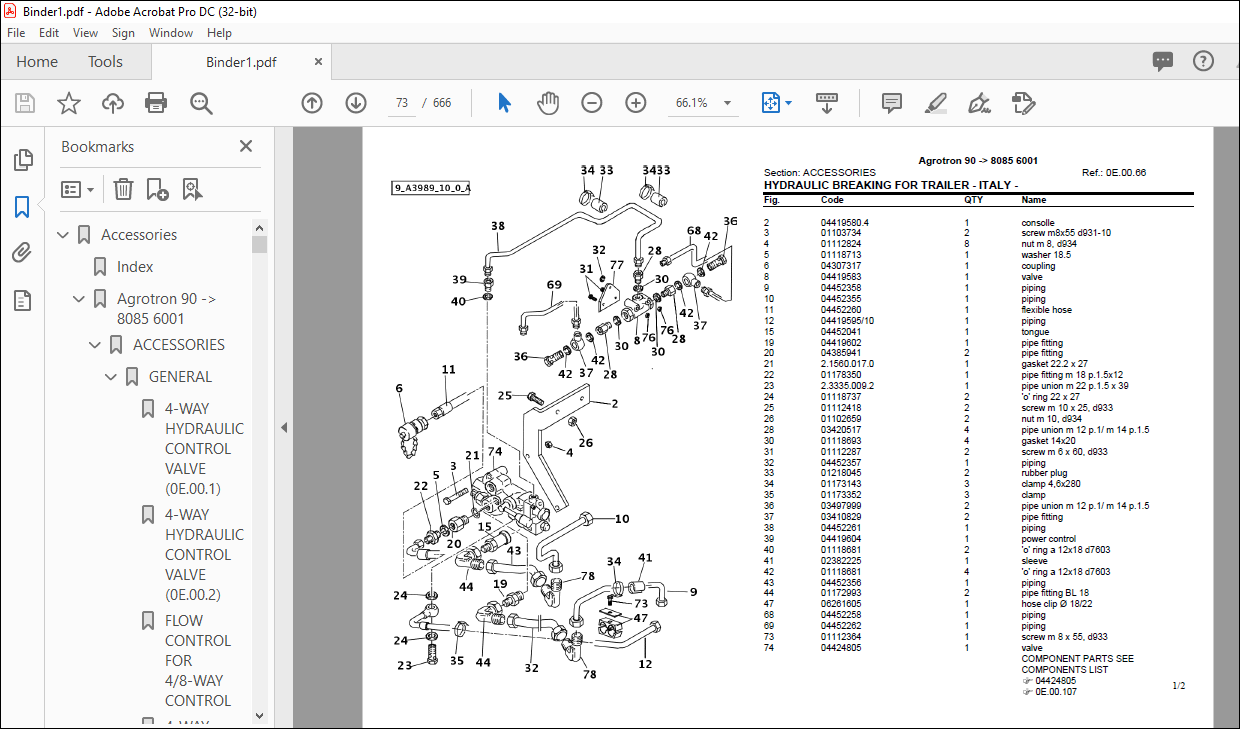 Deutz Fahr Agrotron 90 After 8085 6001 Parts Catalog Manual - PDF ...