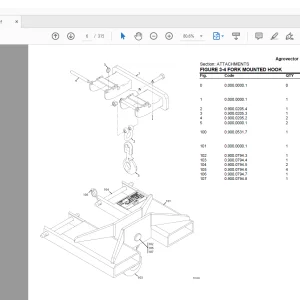 Deutz Fahr Agrovector 30.7 Parts Catalog Manual - PDF DOWNLOAD