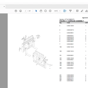Deutz Fahr Agrovector 35.7 Parts Catalog Manual - PDF DOWNLOAD