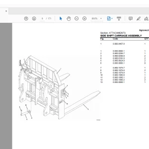 Deutz Fahr Agrovector 40.8 Parts Catalog Manual - PDF DOWNLOAD