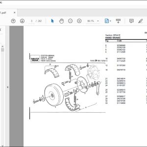 Deutz Fahr D07 6907 Parts Catalog Manual -  PDF DOWNLOAD