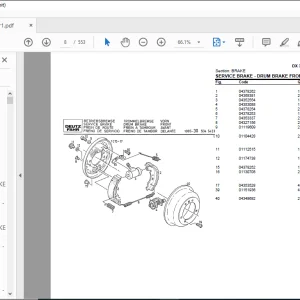 Deutz Fahr DX 3 SC .60 Parts Catalog Manual - PDF DOWNLOAD