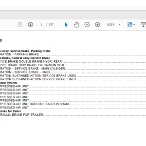 Deutz Fahr DX 4.10 Parts Catalog Manual - PDF DOWNLOAD