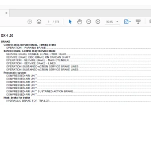 Deutz Fahr DX 4.30 Parts Catalog Manual - PDF DOWNLOAD