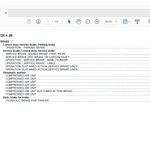 Deutz Fahr DX 4.50 Parts Catalog Manual - PDF DOWNLOAD