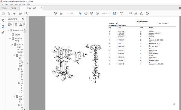 Deutz Fahr Ectron 5530 Parts Catalog Manual - Pdf Download 