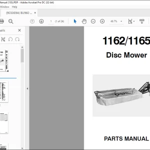 Gehl 1840  Forage Box & Chassis Units Parts Manual(909861) - PDF DOWNLOAD