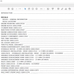Gehl 480 Parts Catalog Manual 918116 - PDF DOWNLOAD
