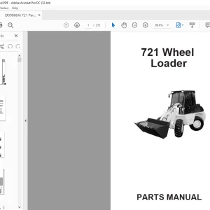 Gehl 721 Wheel Loader Parts Manual - PDF DOWNLOAD