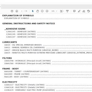 Gehl ATJ 60 E S1 Mobile Elevating Platform Parts Catalog Manual - PDF DOWNLOAD