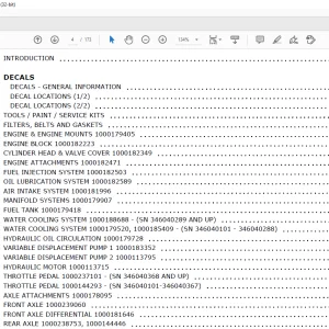 Gehl AWS36 Parts Catalog Manual 918263 - PDF DOWNLOAD
