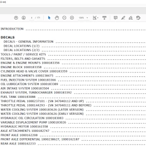 Gehl AWS46 Parts Catalog Manual 918266 - PDF DOWNLOAD