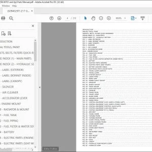 Gehl Z17 GEN2 Parts Manual(50940297) - PDF DOWNLOAD