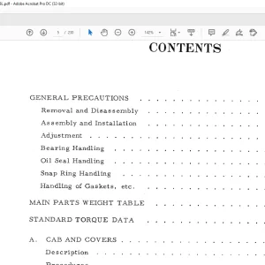 Hitachi UH03 Hydraulic Excavator Service Manual KM-000-BL  - PDF DOWNLOAD