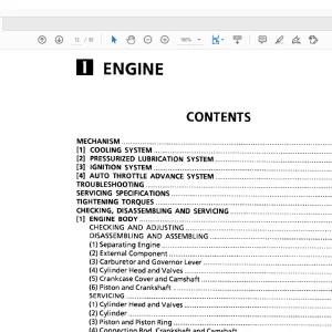Kubota Lawn Tractor T1760 & T1560 Service Manual - PDF DOWNLOAD