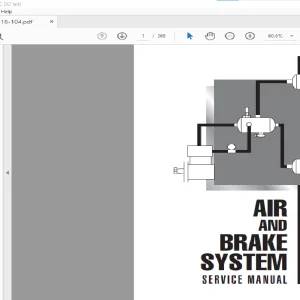 Mack AIR AND BRAKE SYSTEM SERVICE MANUAL(16-104)  -  PDF DOWNLOAD