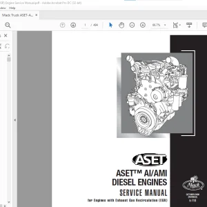 Mack Truck ASET™ AI AMI Engine Service Manual(5-110) - PDF DOWNLOAD
