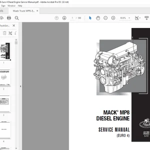 Mack Truck MP8-(EURO 4) Diesel Engine Service Manual(5-117) -  PDF DOWNLOAD
