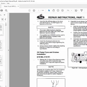 Mack Truck MP8 Engine Service Repair Manual - PDF DOWNLOAD