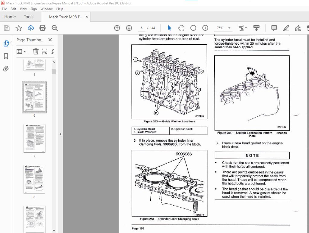 Mack Truck MP8 Engine Service Repair Manual - PDF DOWNLOAD ...