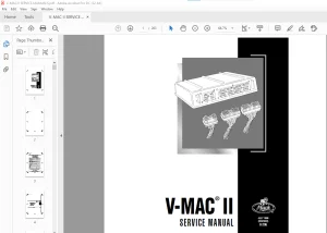 Mack Truck V-MAC® II Service Manual(8-206)  - PDF DOWNLOAD