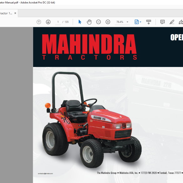 Mahindra Tractor 10 Series 4010 Gear Operator Manual Pdf Download Heydownloads Manual 5656