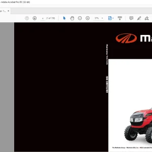 Mahindra Tractor 1640 SHUTTLE 1640 H S T 1640 H S T CABIN Operator's Manual - PDF DOWNLOAD