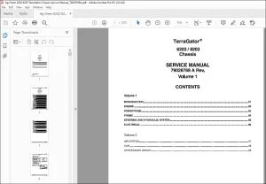 Ag Chem 6203 8203 TerraGator Chassis Service Manual_79028768A - PDF DOWNLOAD