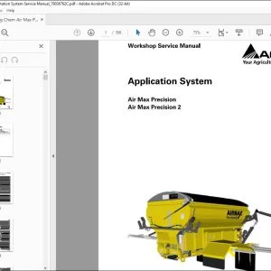 Ag Chem Air Max Precision & Air Max Precision 2 Application System Service Manual 79036762C - PDF DOWNLOAD