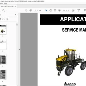 Ag Chem RG700 Applicator Chassis Service Manual_79035584A - PDF DOWNLOAD