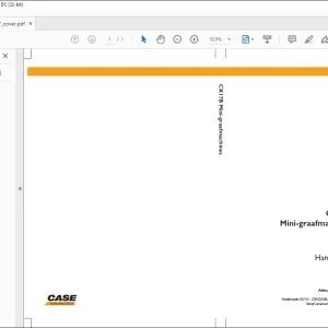 Case Mini-graafmachines CX17B Gebruikershandleiding(84345567) - PDF DOWNLOAD (Dutch)