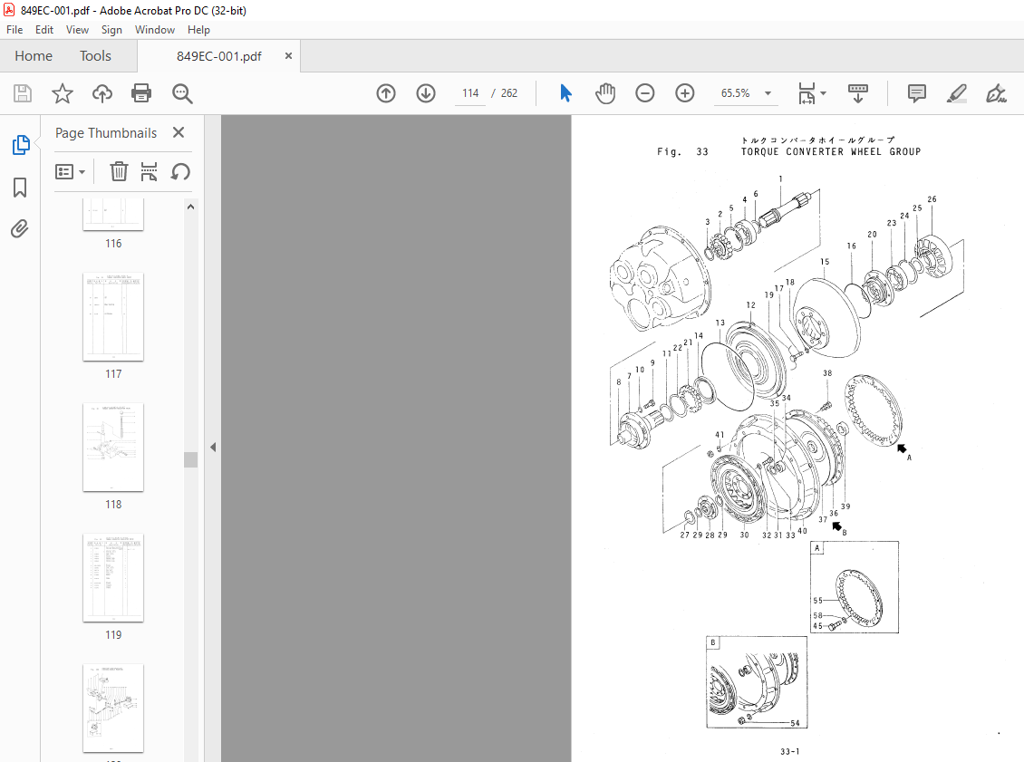 Clark Wheel Loader 75B Parts Manual 849EC - PDF DOWNLOAD - HeyDownloads ...