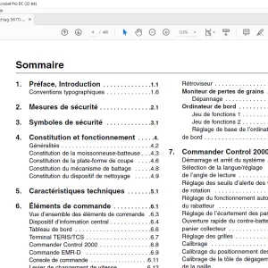 DEUTZ-FAHR 5650 H, 5660 HTS, 5660 HTS 5680 H, 5680 H 5690 HTS, 5690 HTS Balance Moissonneuse-batteuse Manuel d’instructions - PDF DOWNLOAD