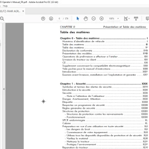 DEUTZ-FAHR AGROTRON 215 265 MANUEL D‘INSTRUCTIONS -  PDF DOWNLOAD