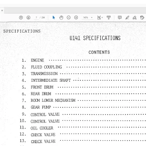 Hitachi Hydraulic Excavator UH141 Service Manual(KM026-00) - PDF DOWNLOAD