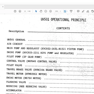 Hitachi UH501 SERVICE Manual - PDF DOWNLOAD