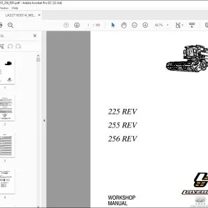 Laverda EU Harvesting 225 REV 255 REV 256 REV Combines Workshop Service Manual L3271634 - PDF DOWNLOAD