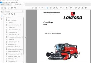 Laverda EU Harvesting M180 Combines Workshop Service Manual LA327509010L - PDF DOWNLOAD