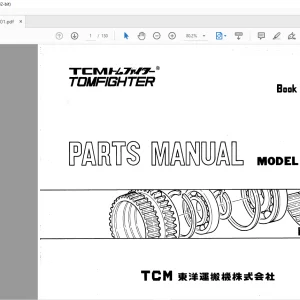 TCM 810A Tomfighter Parts Manual 614A ATT - PDF DOWNLOAD