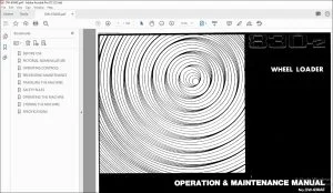 TCM 830-2 Wheel Loader Operation & Maintenance Manual OW-638AE - PDF DOWNLOAD