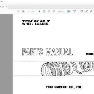 TCM 880 Wheel Loader Parts Manual PW-680E - PDF DOWNLOAD