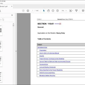 Valtra Heavy Duty Service Manual - PDF DOWNLOAD