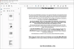 Valtra SA Tractor BH GIII SERIES Operator’s Manual_86791900 - PDF DOWNLOAD