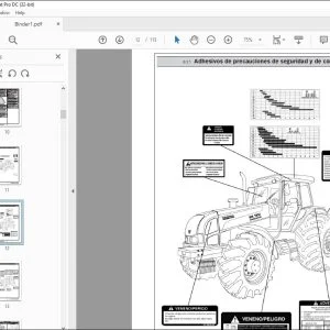 Valtra Tractor BH 185I Intercooler Manual del Operador 85929000 - PDF DOWNLOAD (Spanish)